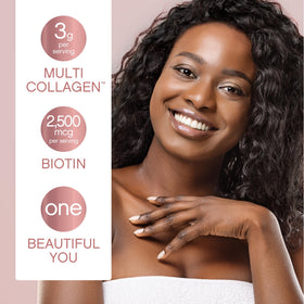 NeoCell Multi Collagen Peptides 16 fl oz sur une table