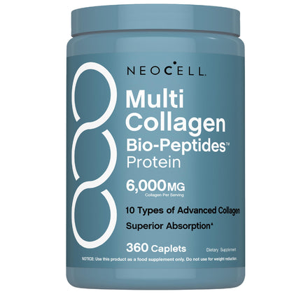 NeoCell Multi Collagen Peptides 360 comprimés vue de face