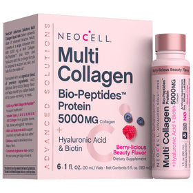 NeoCell Multi Collagen Peptides Liquide 6 ampoules vues avant