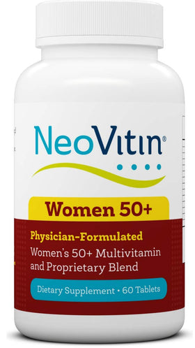 NeoVitin Multivitamines Femmes 50+ 60 Comprimés vue de face