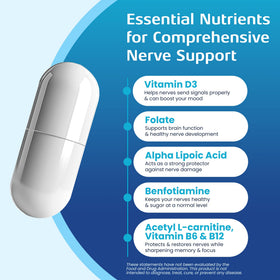 Nerve use Max flacon avec étiquette visible