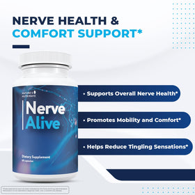 NerveAlive capsules de Passiflore et Racine de Guimauve, vue de dessus