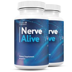 NerveAlive complément alimentaire à base de plantes, bouteille vue de face