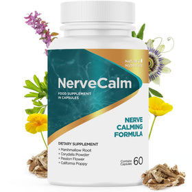 NerveCalm Nature’s NutriWave 30 capsules avec Passiflore et Poire Cactus