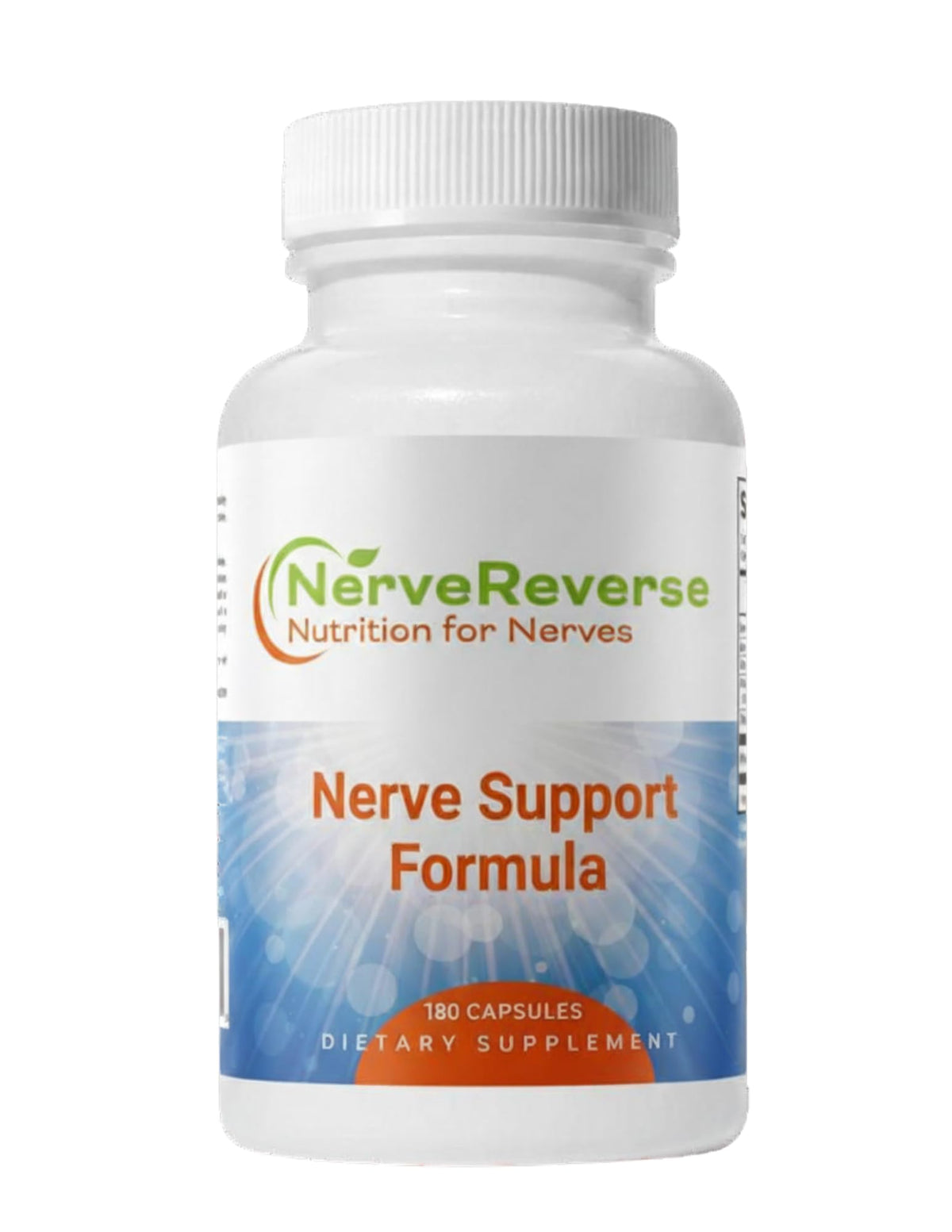 NERVEREVERSE Acide Alpha-Lipoïque 600mg 180 capsules vue de face