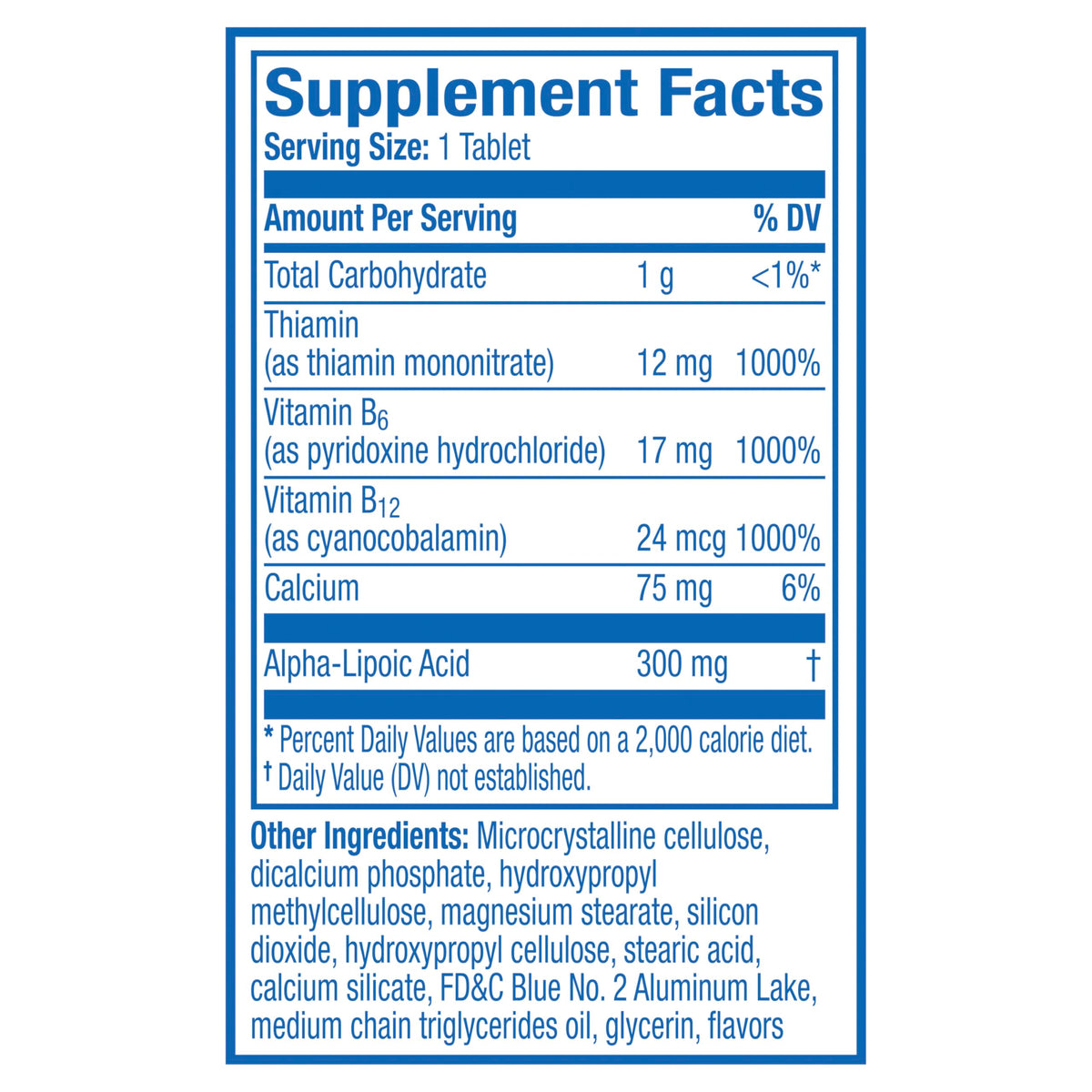 Nervive Nerve Health 60 comprimés avec vitamine B