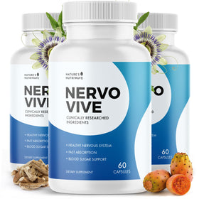 Nervovive capsules 60 Ct avec étiquette avant
