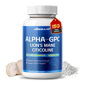 NESSARIT Liposomal Alpha-GPC 150 capsules, vue de face