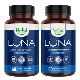 Nested Naturals Luna 120 capsules végétales vue de face