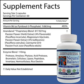 NEURAL BALANCE Anandanol bottle side view