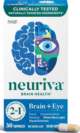 NEURIVA Cerveau + Yeux 30 capsules avant vue