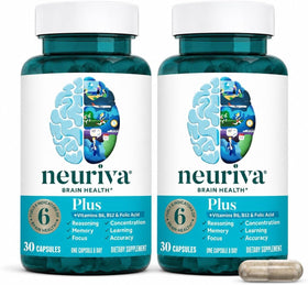 NEURIVA Complément Alimentaire Cérébral 30 Capsules - Vue avant