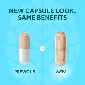 NEURIVA Complément Alimentaire Cérébral - Capsules sur une surface en bois