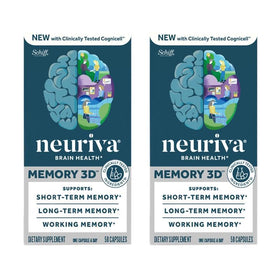 NEURIVA Complément Alimentaire Mémoire 50 Capsules vue de face