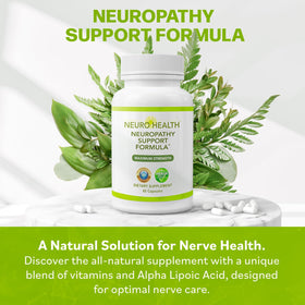 Neuro Health Formule de Soutien Nerveux 60 Capsules côté