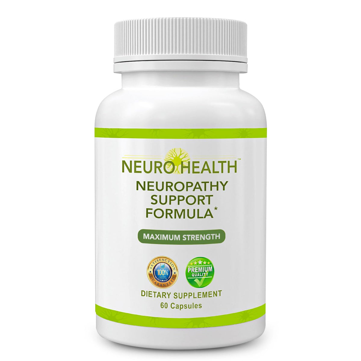Neuro Health Formule de Soutien Nerveux 60 Capsules vue avant