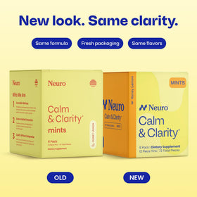 Neuro Mints Calm & Clarity menthe vue de côté