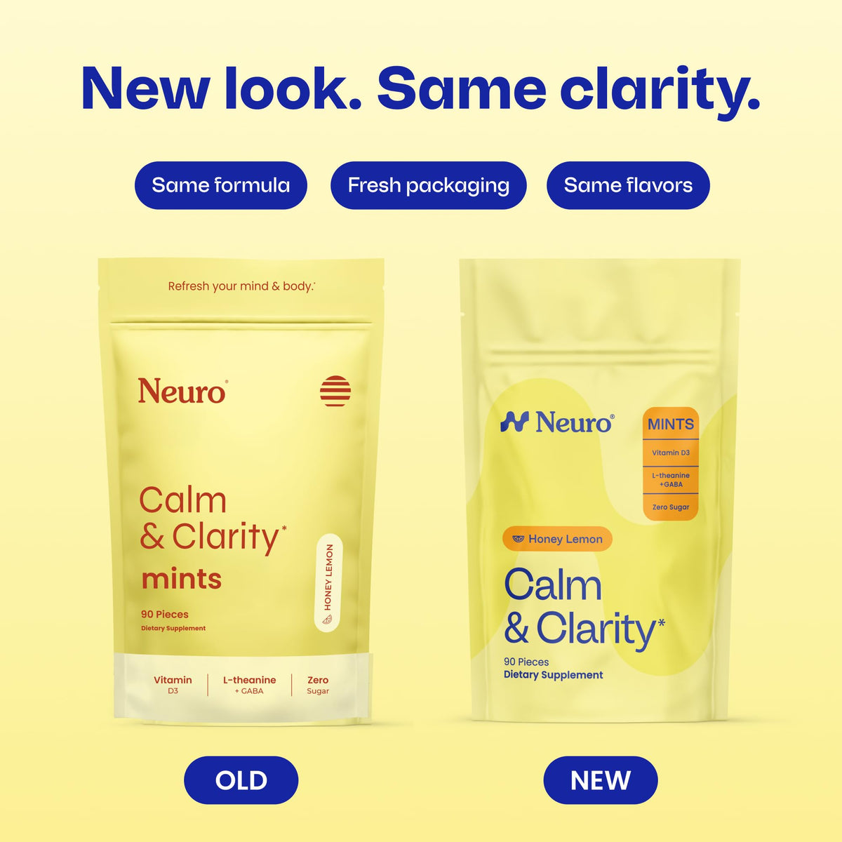Neuro Mints Calm & Clarity pastille au miel et citron