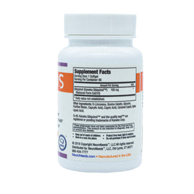 Neuro Needs CoQ10 Ubiquinol 100 mg gélules souples en mode de vie actif