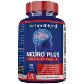 Neuro Plus healblend 120 capsules vue avant du flacon