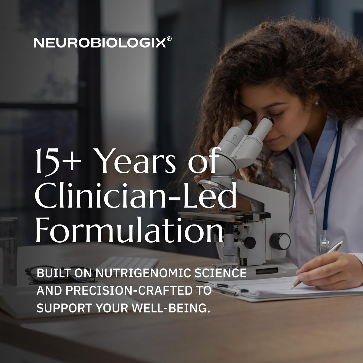 Neurobiologix Biotic 50 capsules avec un verre d'eau