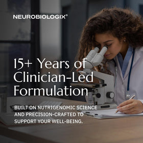 Neurobiologix Biotic 50 capsules avec un verre d'eau