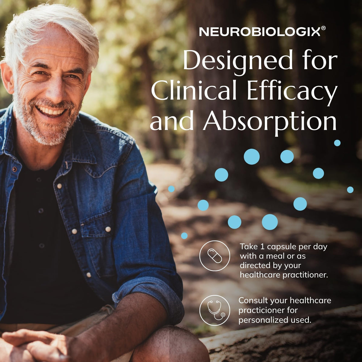 Neurobiologix Biotic 50 capsules sur une table
