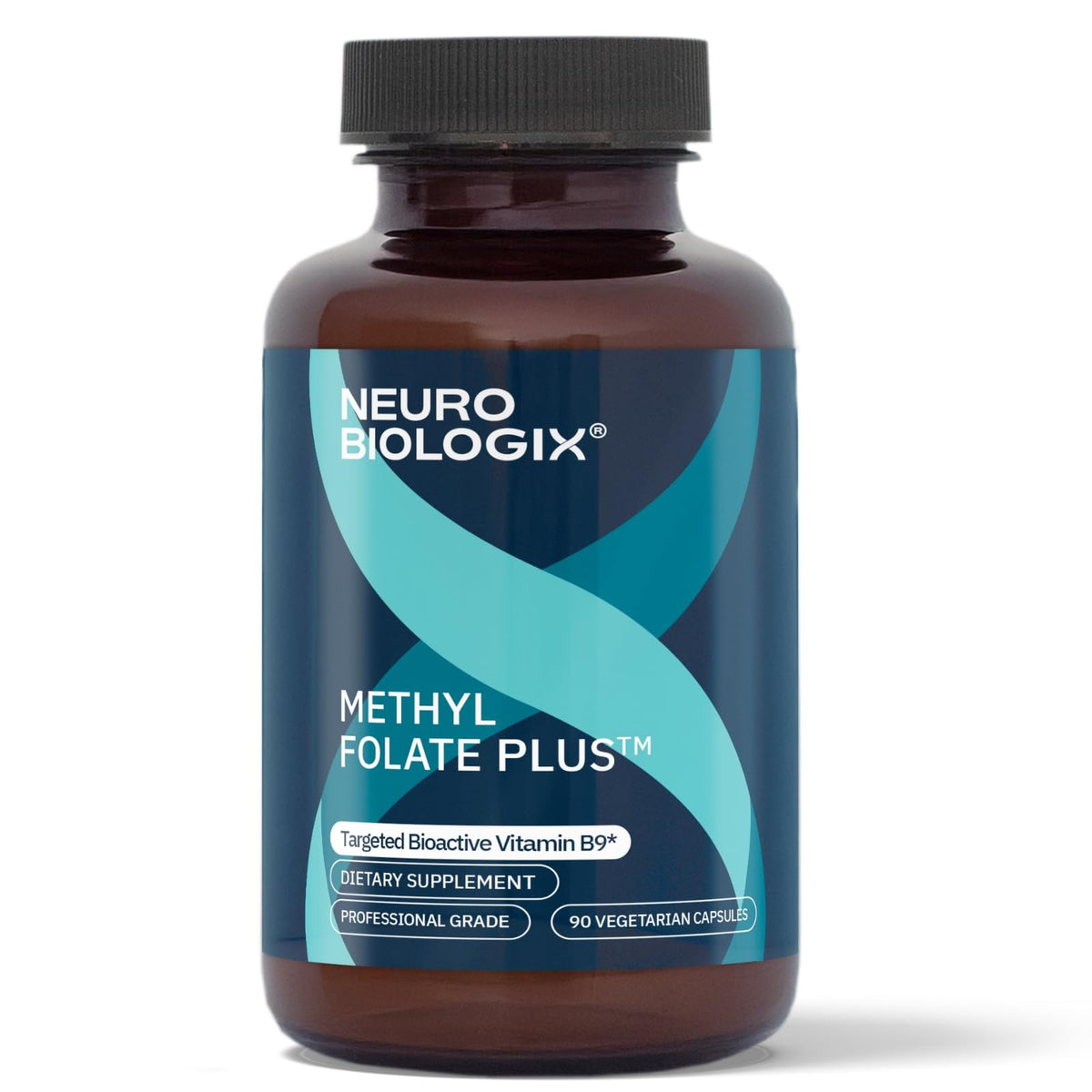 Neurobiologix Methyl Folate Plus 90 Capsules vue avant