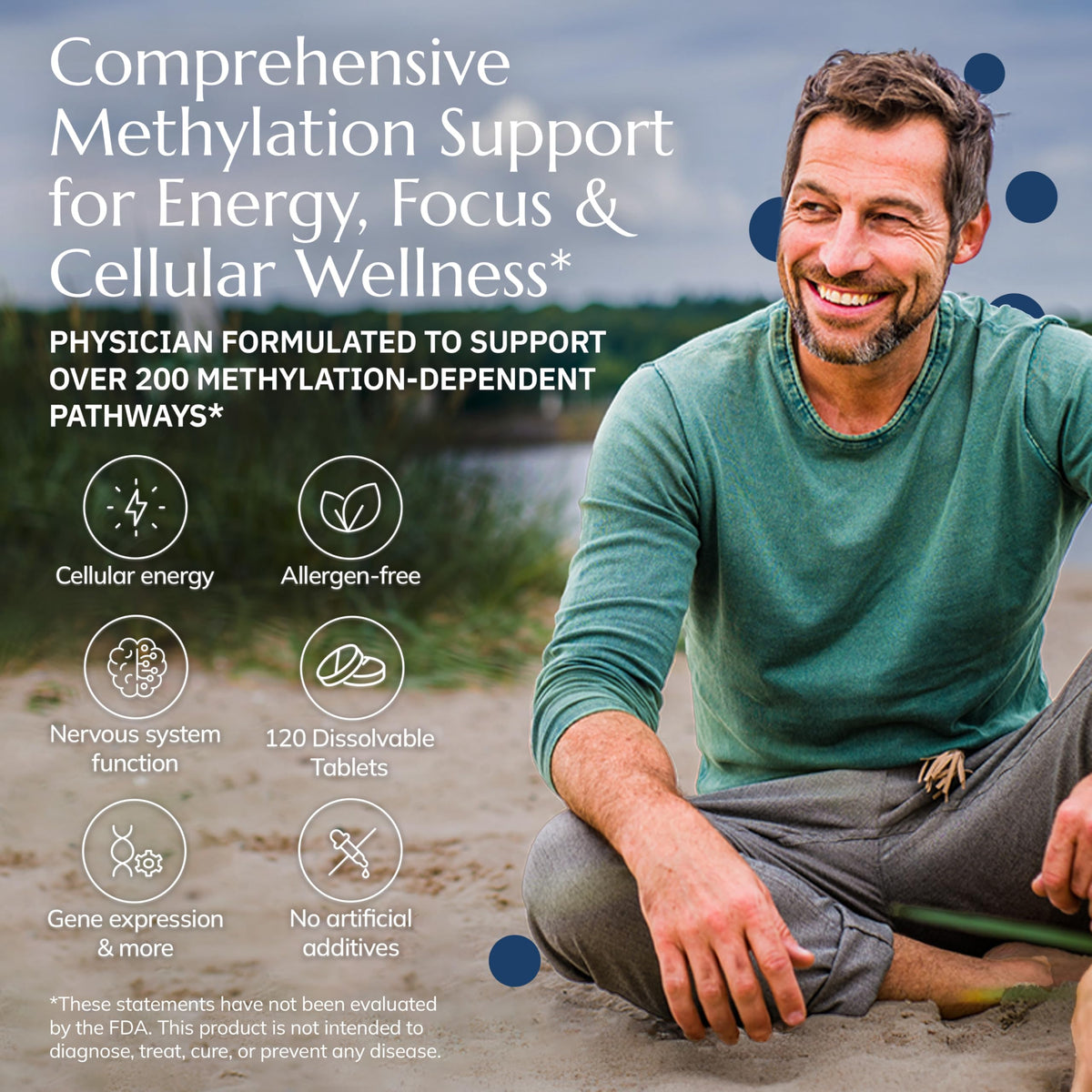 Neurobiologix Methylation Complete 120 comprimés à mâcher avec emballage