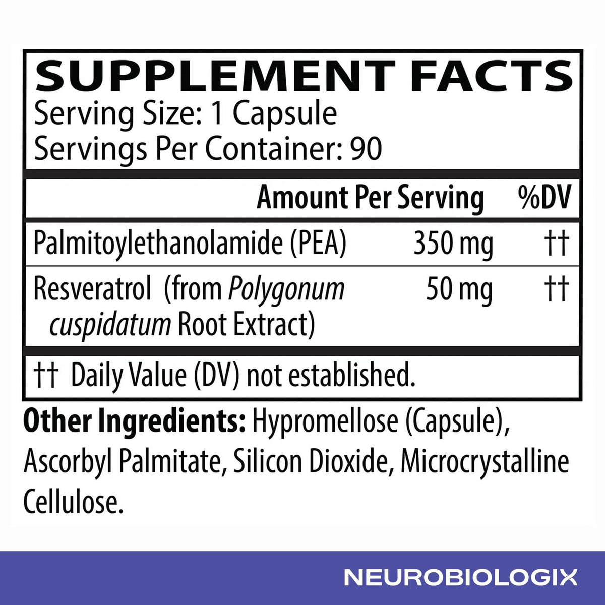 Neurobiologix Pea Soothe Support avec des légumes frais