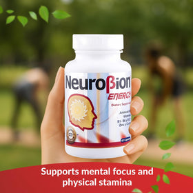 Neurobion 60 Caps avec des vitamines B sur une table