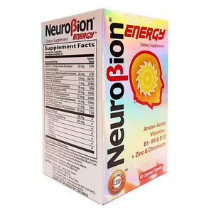 Neurobion complément alimentaire sur fond blanc