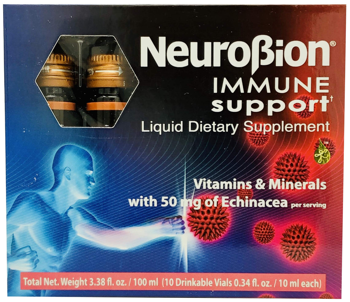 Neurobion Échinacée ampoules 10 ml vue de face