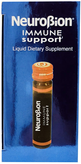Neurobion Échinacée ampoules ouvertes avec liquide visible