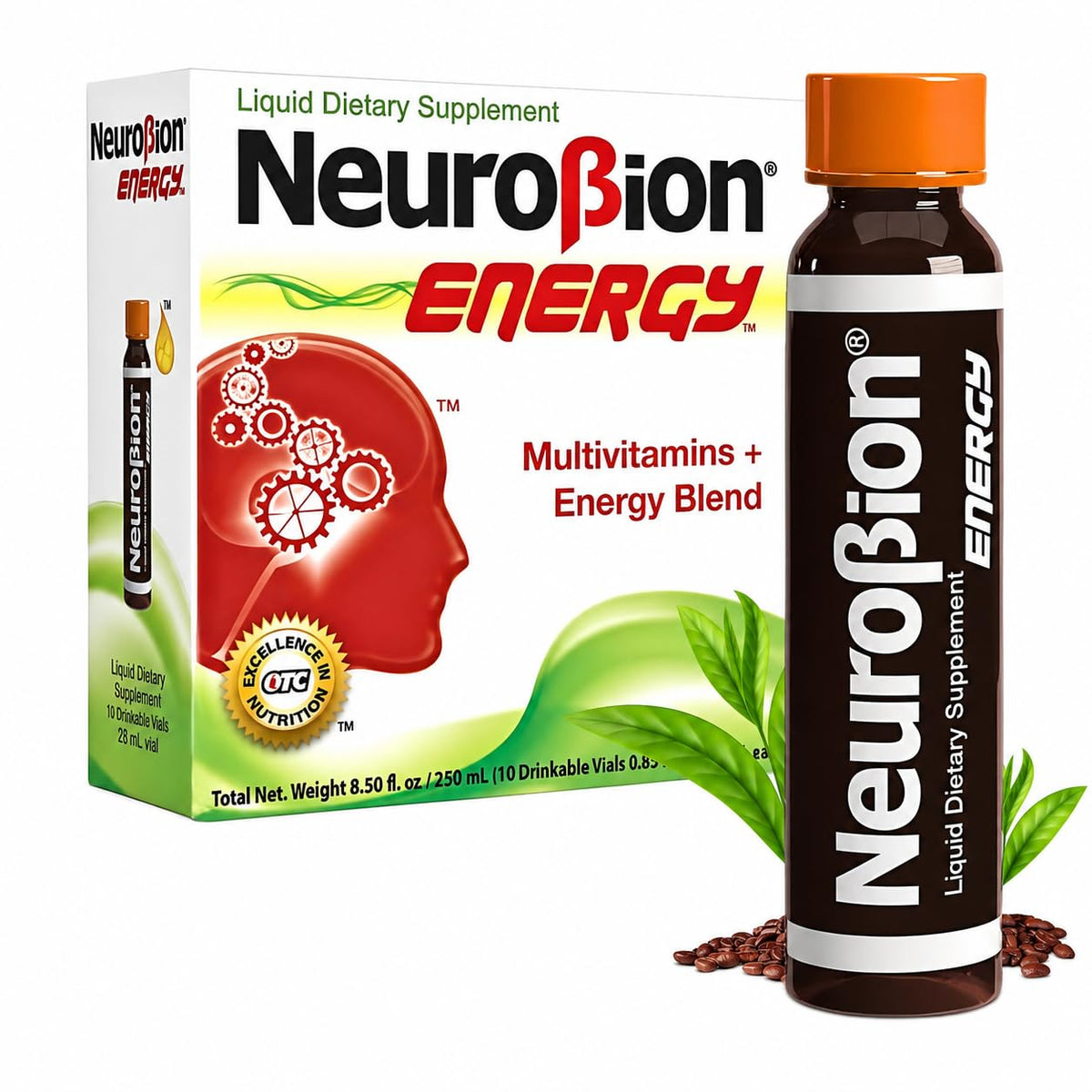 Neurobion Énergie 10 ampoules de 25 mL en packaging