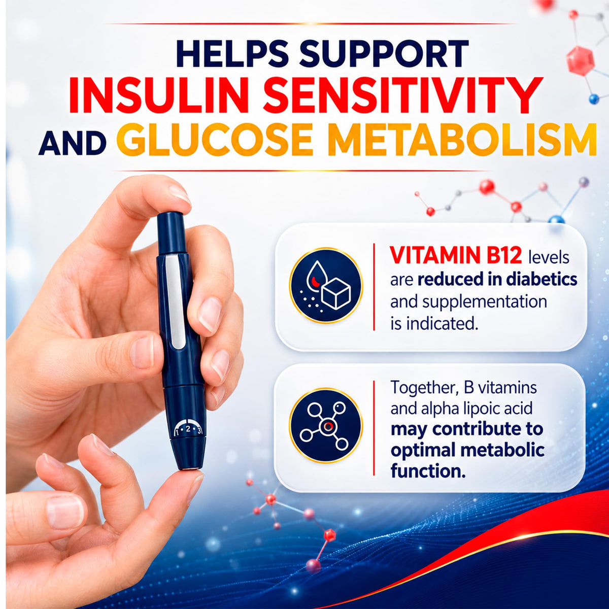 Neurobion Gluco B sur une table avec des accessoires santé