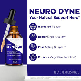 Neurodyne Drops IDEAL PERFORMANCE flacon avec étiquette