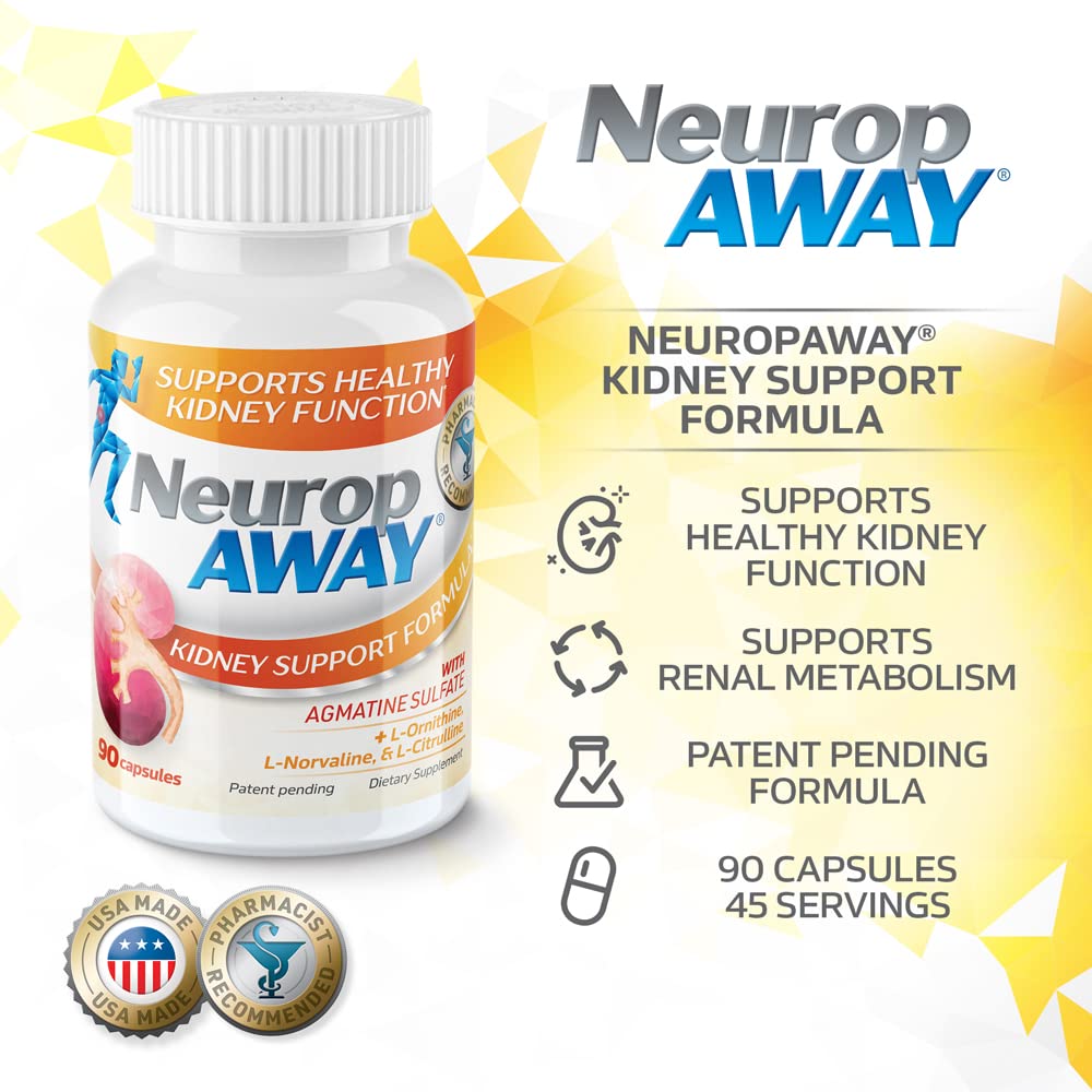 NeuropAWAY Formule de Soutien Rénal sur fond blanc