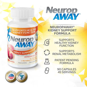 NeuropAWAY Formule de Soutien Rénal sur fond blanc