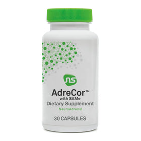NeuroScience AdreCor 30 capsules vue avant de l'emballage