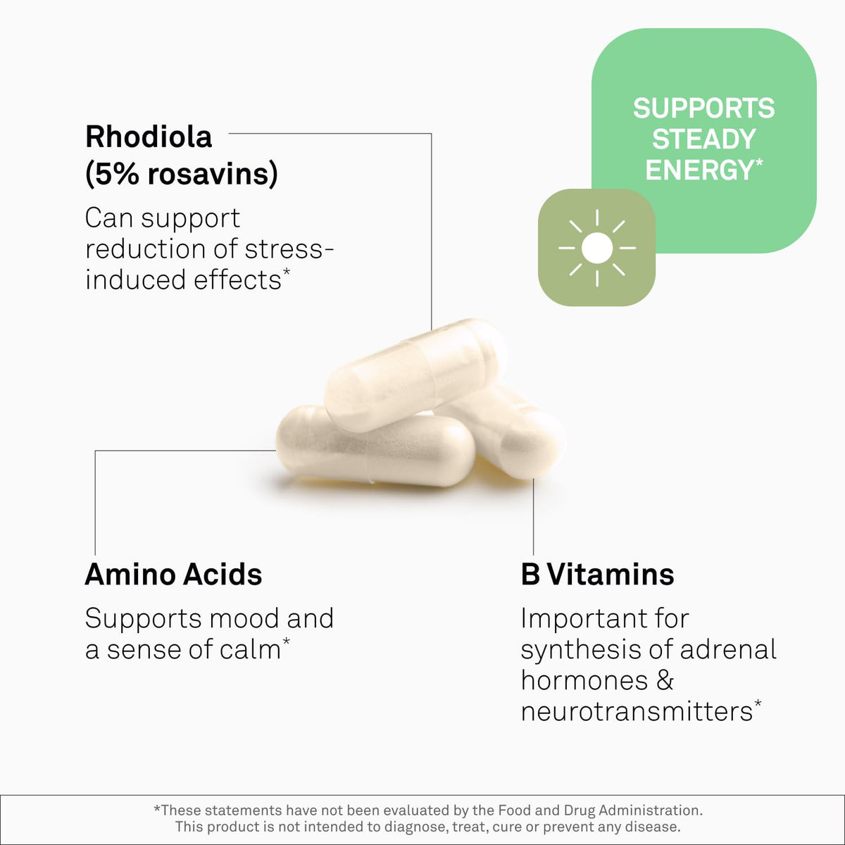 NeuroScience AdreCor complément alimentaire 180 capsules avec étiquette