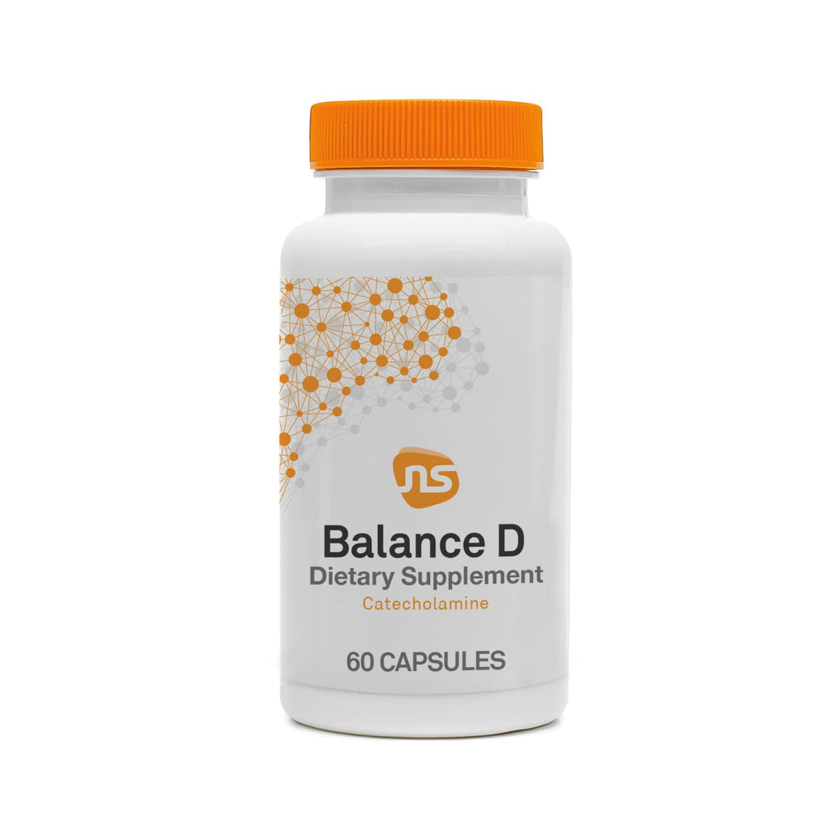 NeuroScience Balance D complément de soutien de l'humeur 60 capsules vue de face