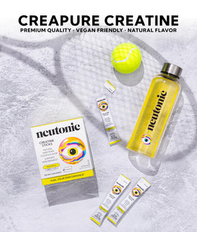 Neutonic Créatine Monohydrate arôme ananas stick ouvert
