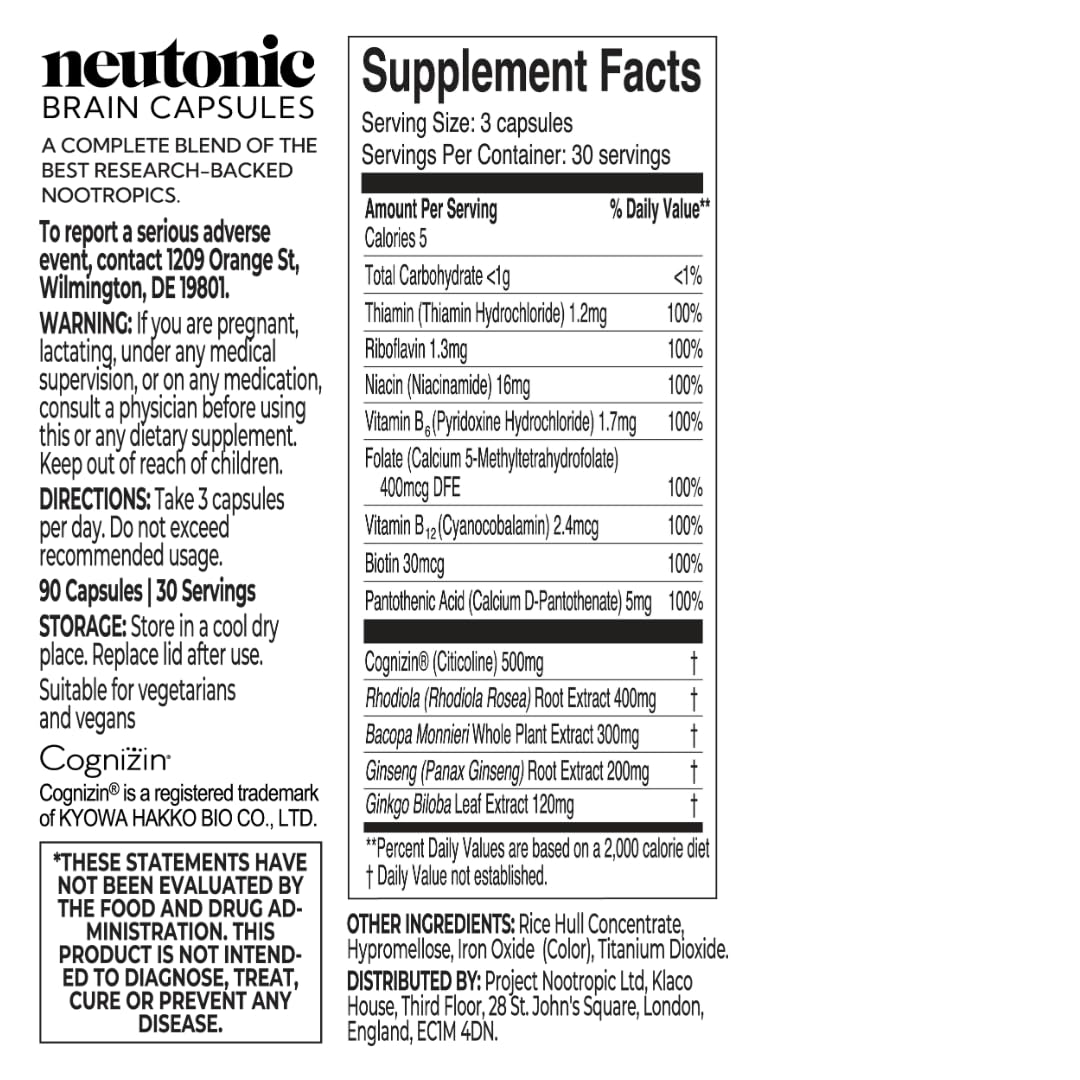 Neutonic Nootropic en contexte de travail