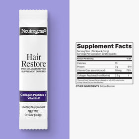 Neutrogena Pro-Collagène à côté d'autres produits de soin capillaire