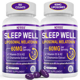 NEVISS Mélatonine Liposomale 60mg flacon avant