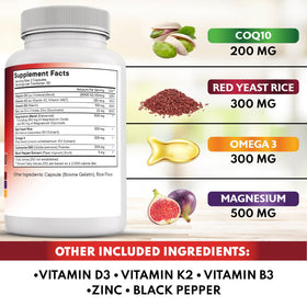 NEW AGE Complément Alimentaire CoQ10 200mg - arrière