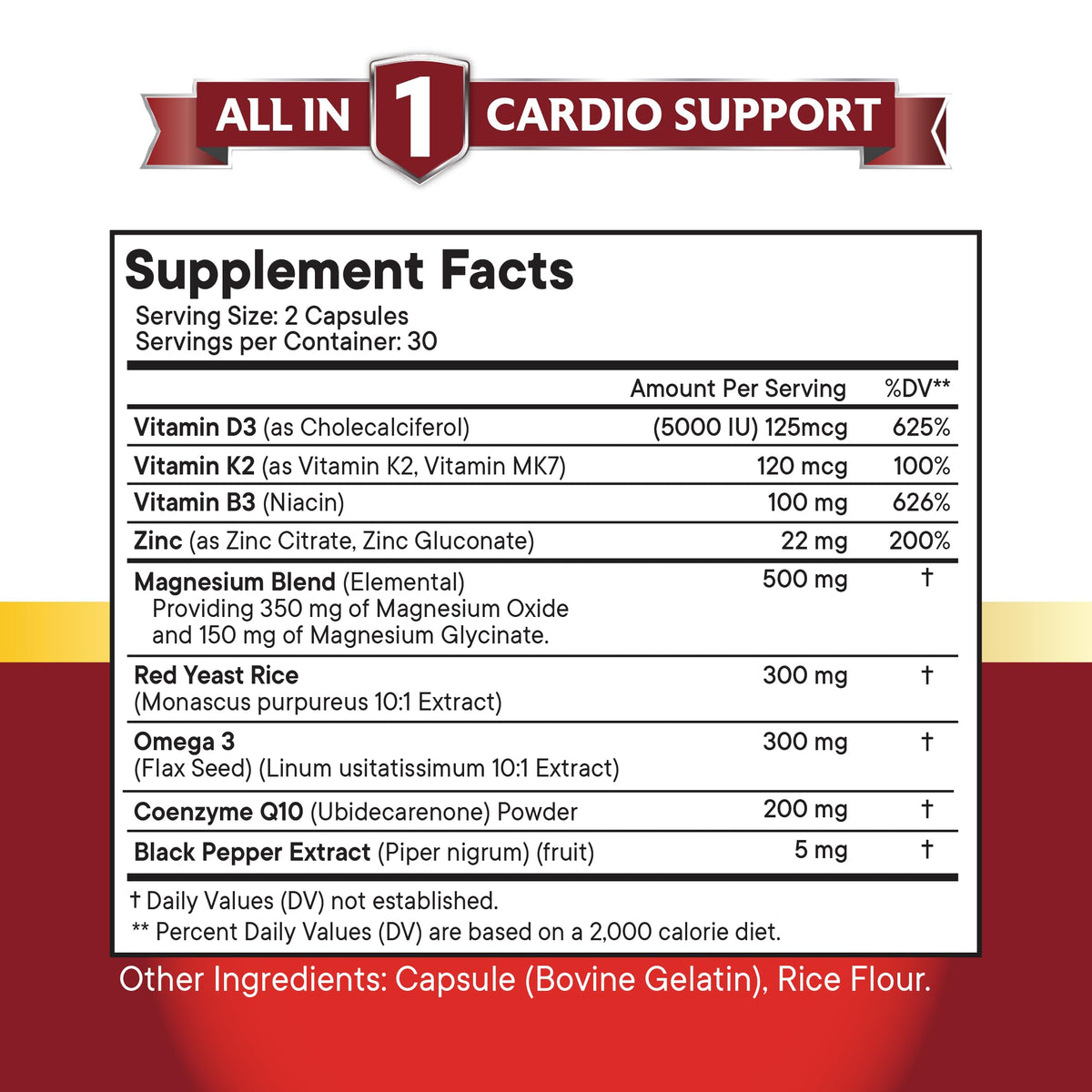 NEW AGE Complément Alimentaire CoQ10 200mg - côté