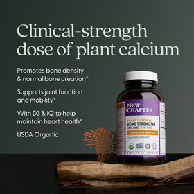New Chapter Calcium Bioactif 240 Tiny Tabs présentation des comprimés