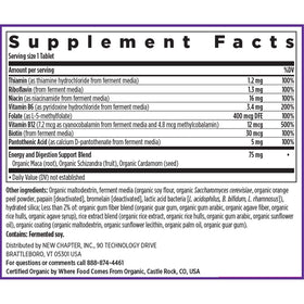 New Chapter Complément Alimentaire B Complex Bio 60 Capsules en contexte